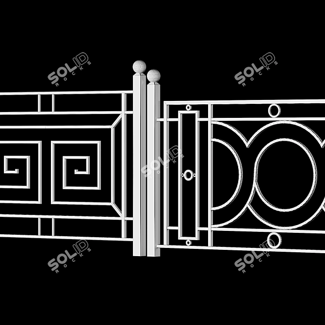 BorderGuard Fence 2.0 3D model image 4