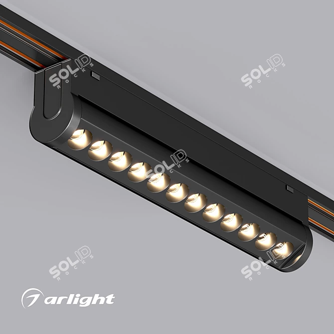 MAG VIBE Track LED Spotlight 3D model image 1