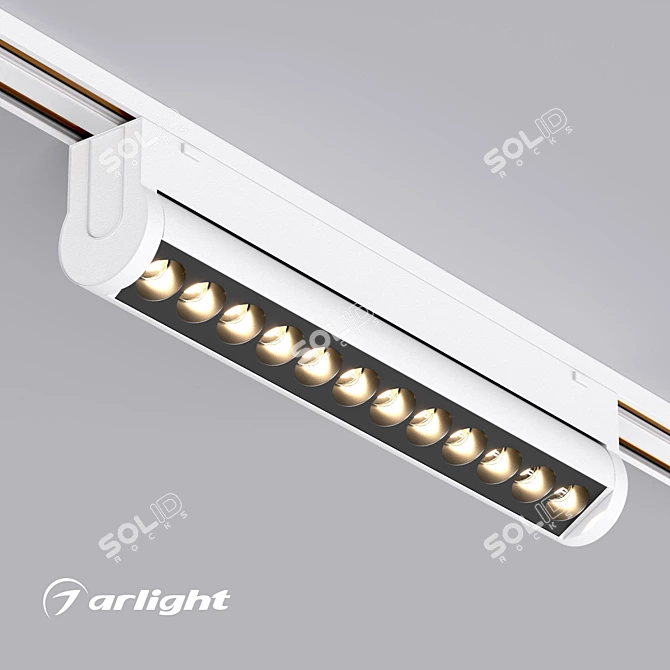 MAG VIBE Track LED Spotlight 3D model image 2