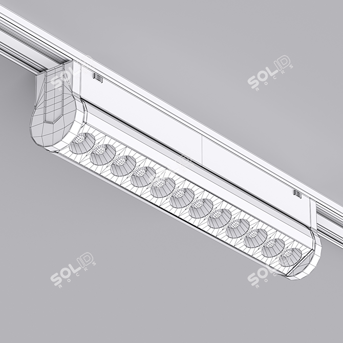 MAG VIBE Track LED Spotlight 3D model image 3
