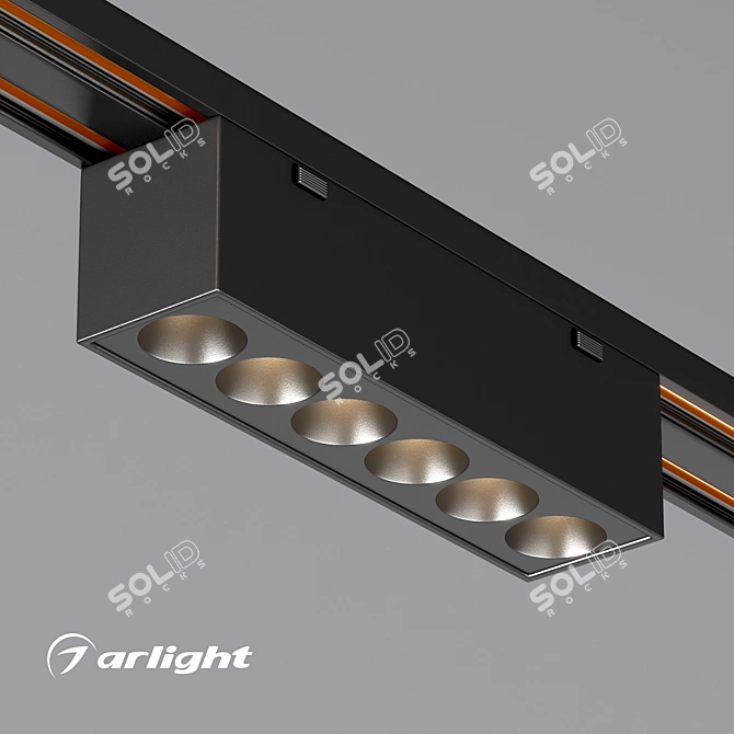 MAG-VIBE LED Track Light 6W 3D model image 1