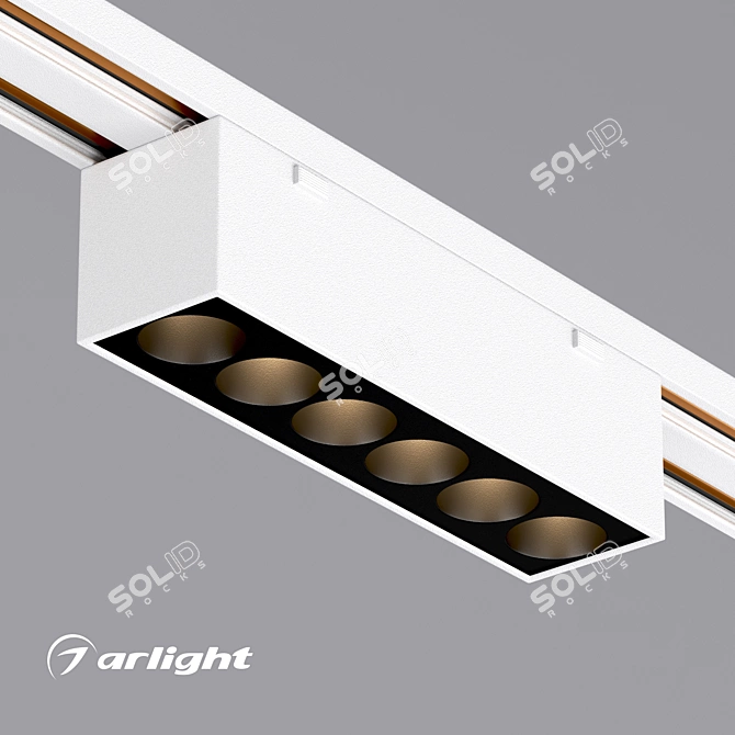 MAG-VIBE LED Track Light 6W 3D model image 2