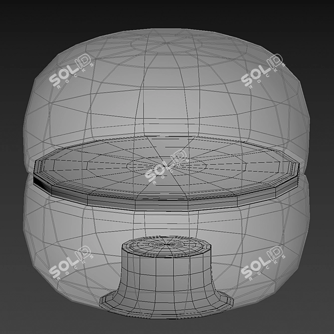 Cassa Table Lamp Duo 3D model image 3