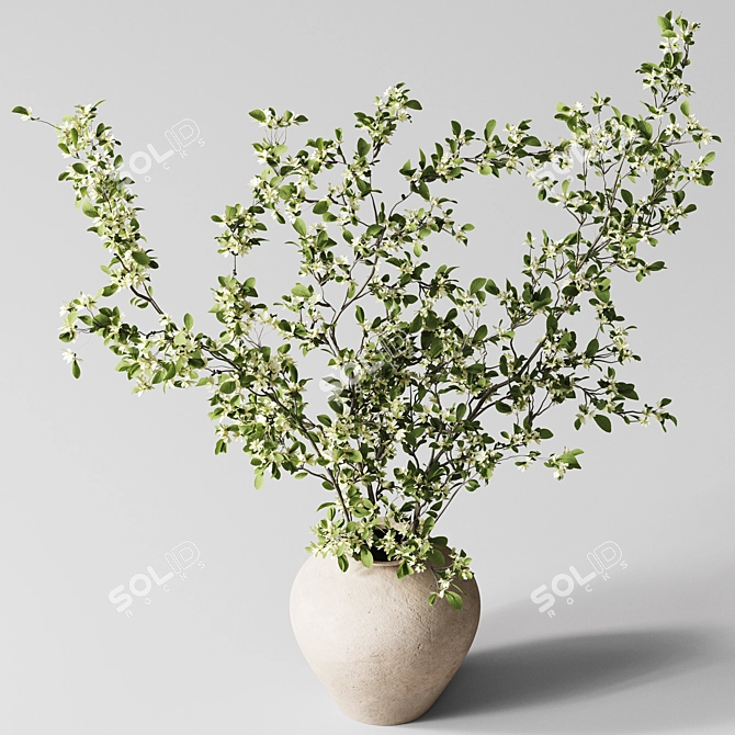 Elegant Bouquet H19 3D Model 3D model image 3