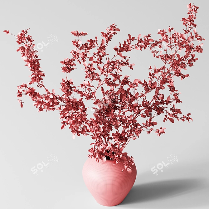 Elegant Bouquet H19 3D Model 3D model image 6