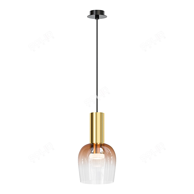 Modern Pendant Light Fixture  3D model image 1