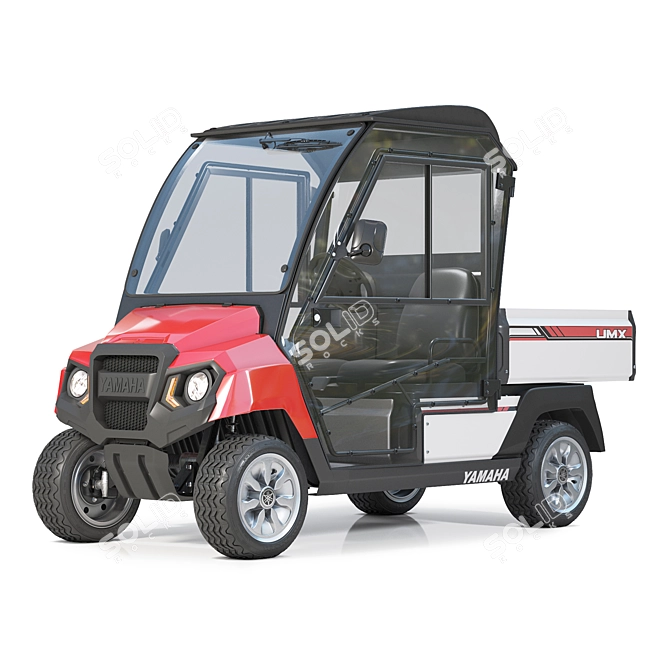 Yamaha Golf UMAX CAB Red 3D model image 1