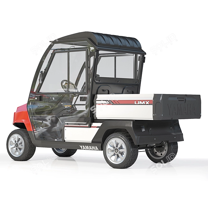 Yamaha Golf UMAX CAB Red 3D model image 2