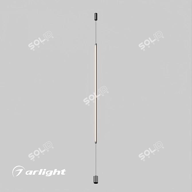 Modern Decorative Silicone Taboo Floor Lamp 3D model image 1