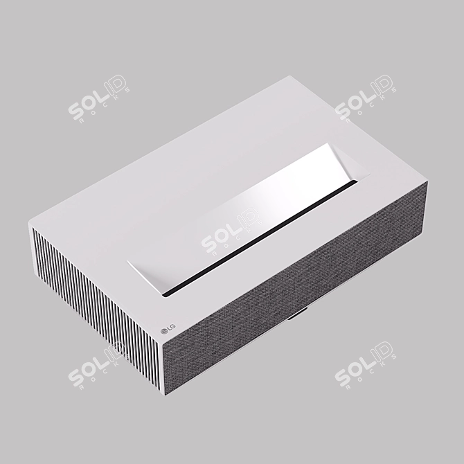 LG CineBeam 4K UST Projector 3D model image 3