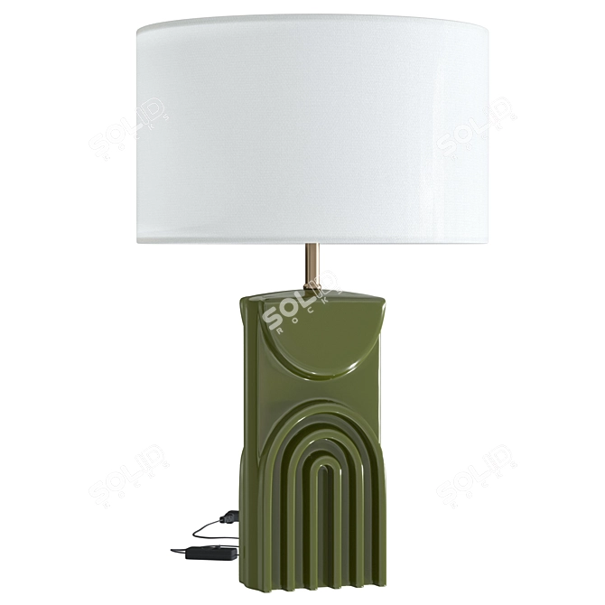 Topia Table Lamps, Laredoute 3D model image 2