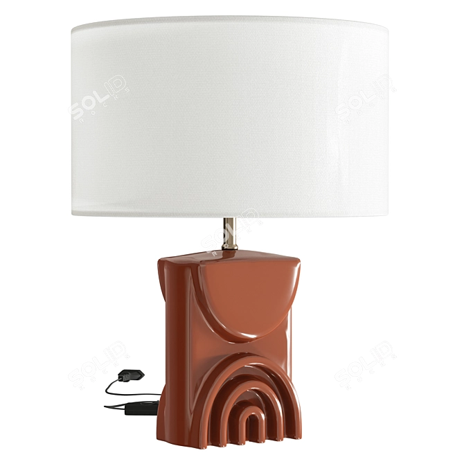 Topia Table Lamps, Laredoute 3D model image 3