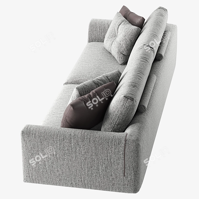 Ernest Valentini 2-Seater Sofa Set 3D model image 5