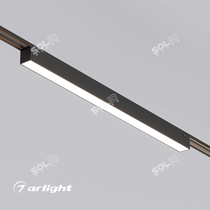 MAG-VIBE Linear Track Light 3D model image 1