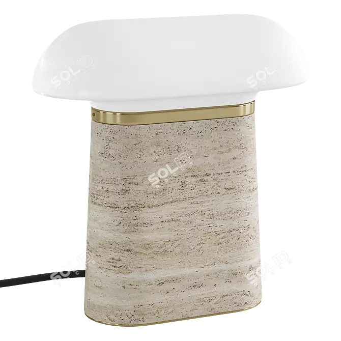 Modern Elegance: NOVA Table Lamp 3D model image 2