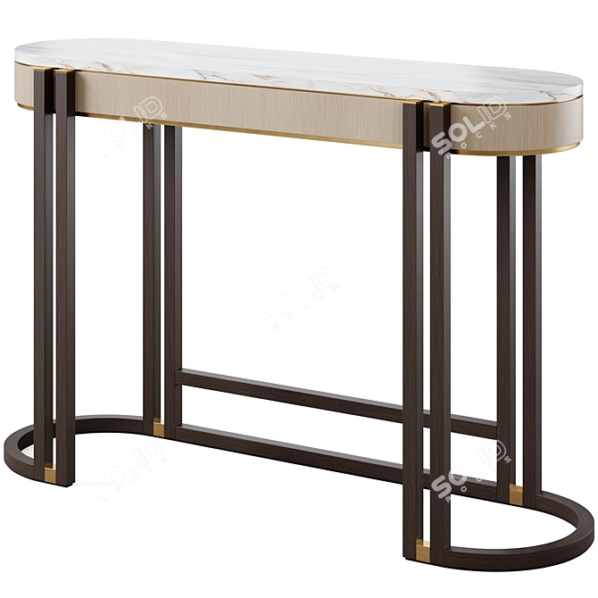 Elegant Frato Melbourne Console 3D model image 1