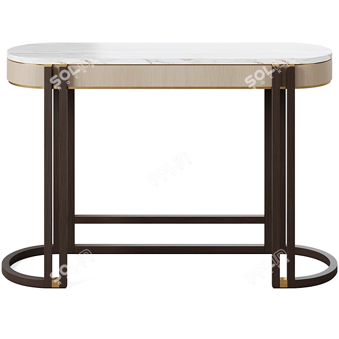 Elegant Frato Melbourne Console 3D model image 2