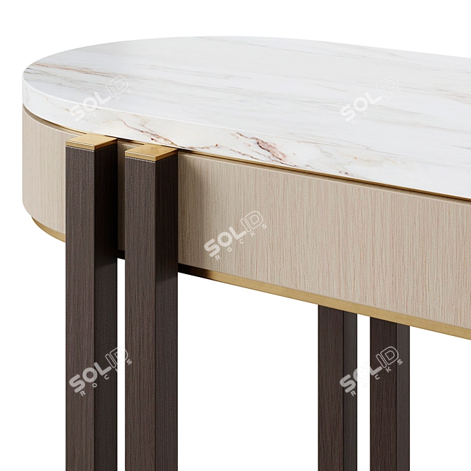 Elegant Frato Melbourne Console 3D model image 4