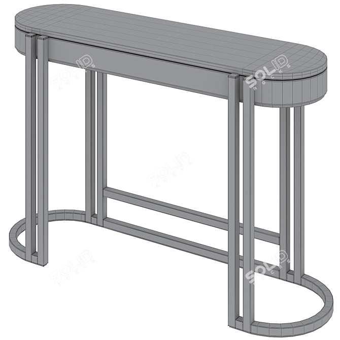 Elegant Frato Melbourne Console 3D model image 5