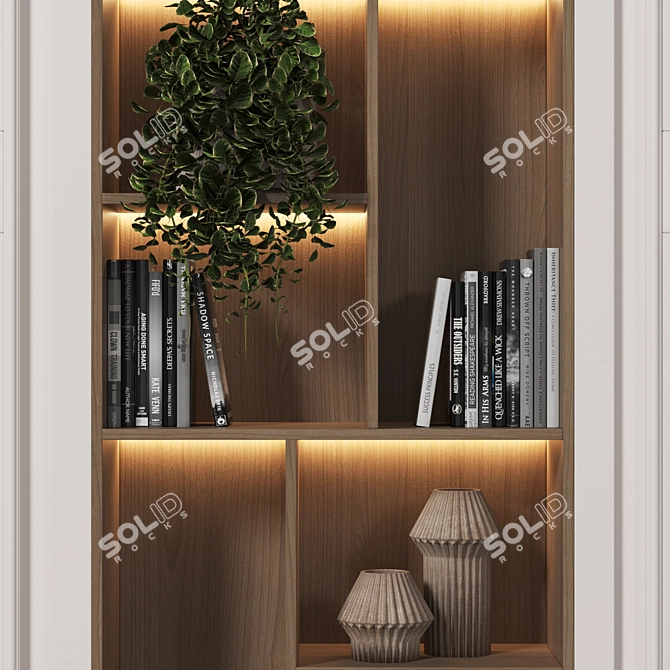 Stylish Expandable Wardrobe Set 3D model image 3