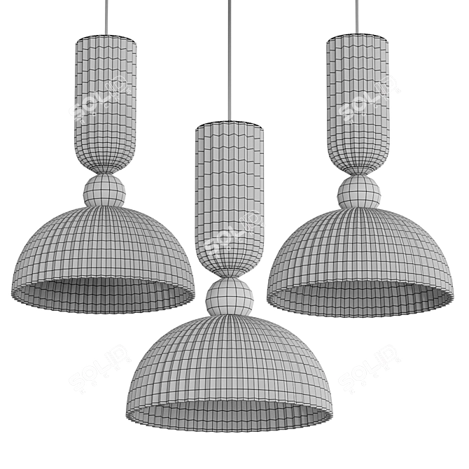 Antic Maytoni Pendant Light 3D model image 2