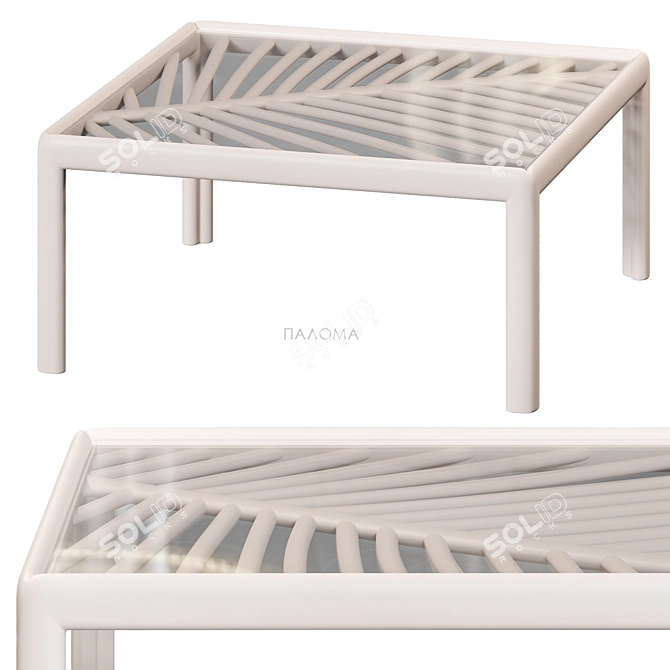 Paloma Coffee Table 3D Model 3D model image 1