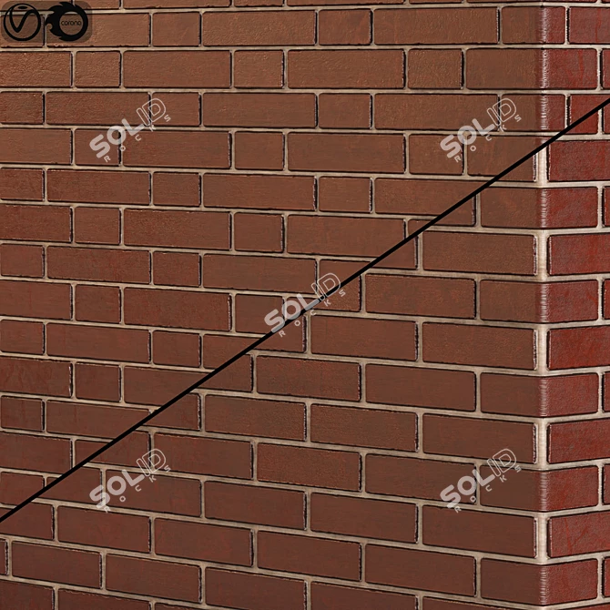 PBR Brick Materials Pack Vol12 3D model image 2