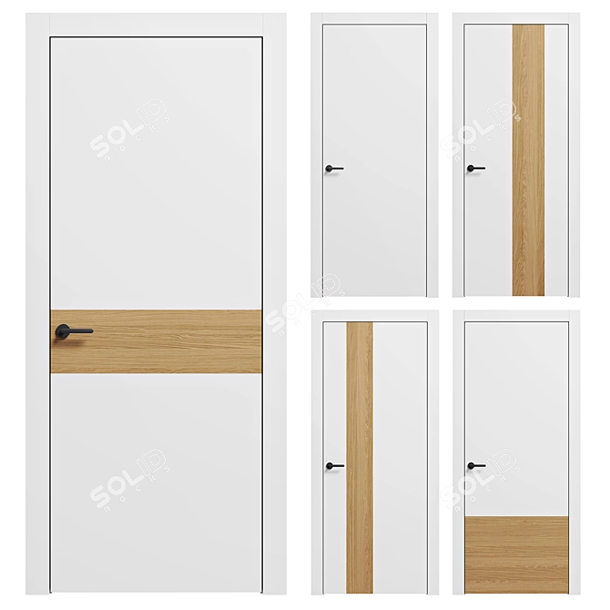  Russian-inspired Volhovec Freedom Doors 3D model image 1