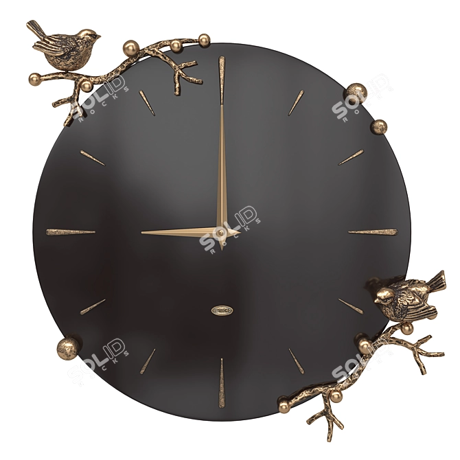 Terra Kolor Wall Clocks 3D model image 6