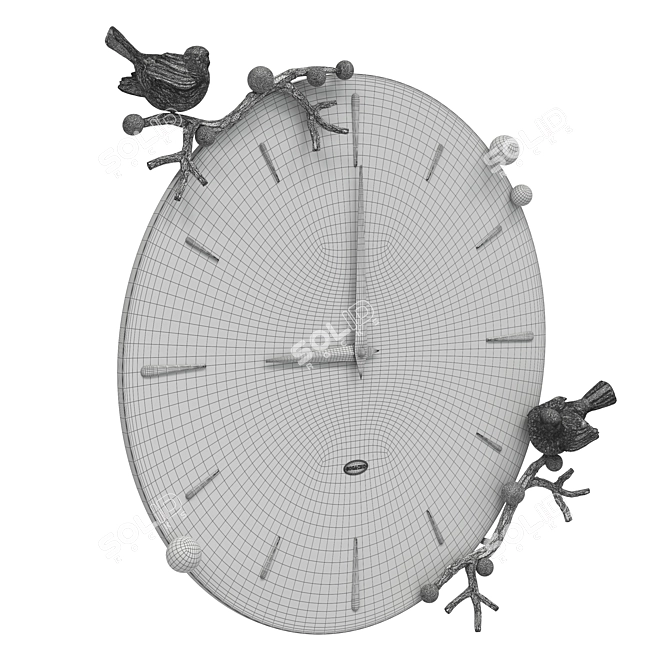 Terra Kolor Wall Clocks 3D model image 7