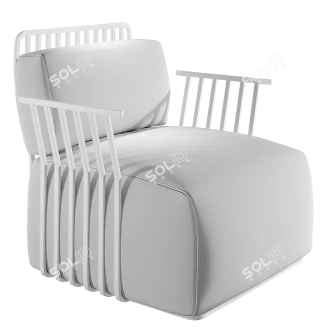  Diabla GRILL: Versatile Chair Design 3D model image 3