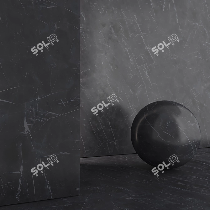 Natural Stone Limestone 3D Model 3D model image 1