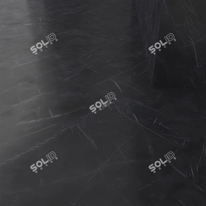 Natural Stone Limestone 3D Model 3D model image 2