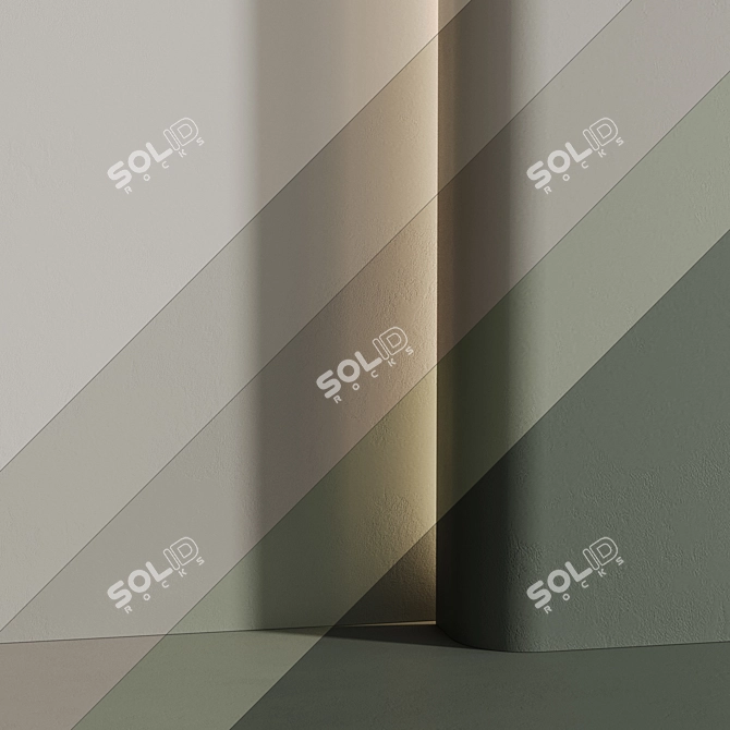 Matte Wall Paint 4K PBR 3D model image 2