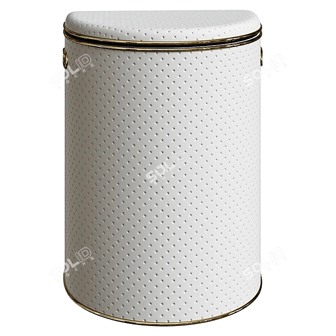 Geralis Laundry Basket PWG-O 3D model image 2