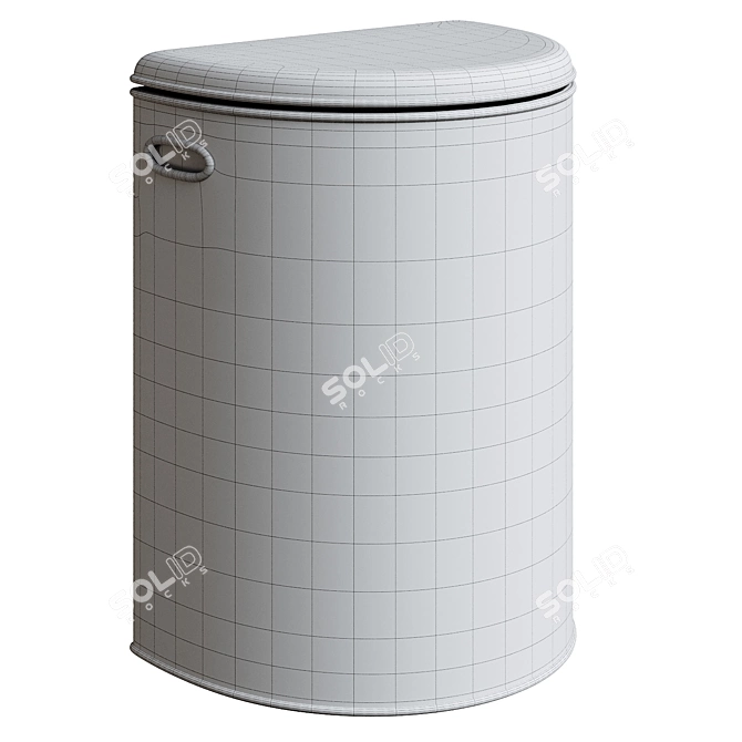 Geralis Laundry Basket PWG-O 3D model image 4
