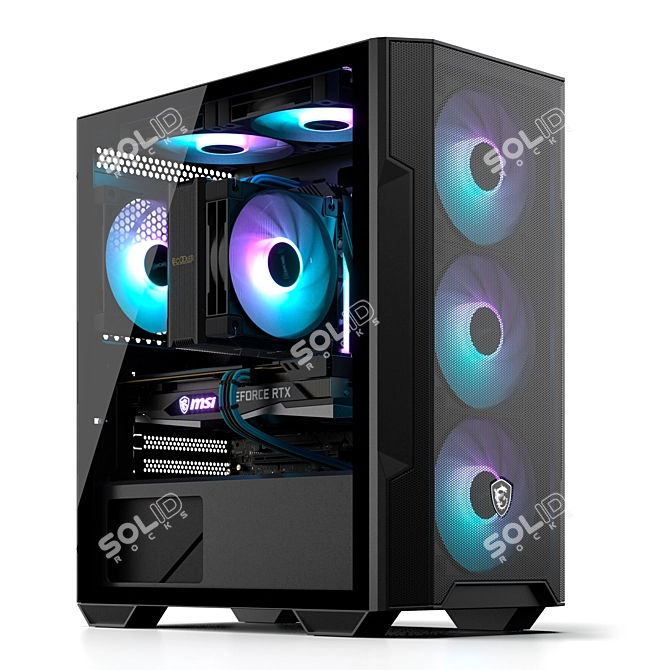 Mini Gaming PC | Corona 7+ 3D model image 1