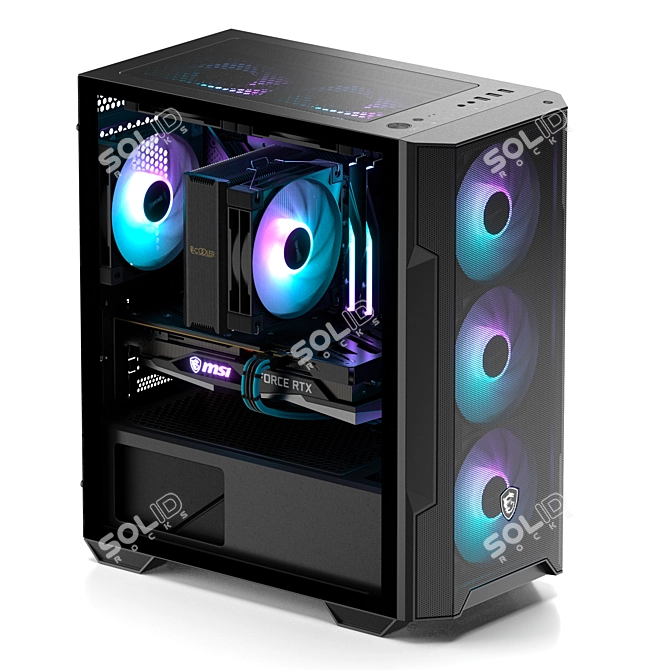 Mini Gaming PC | Corona 7+ 3D model image 2