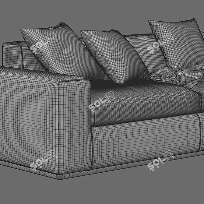 Contemporary Steve Composition 02 Sofa 3D model image 5