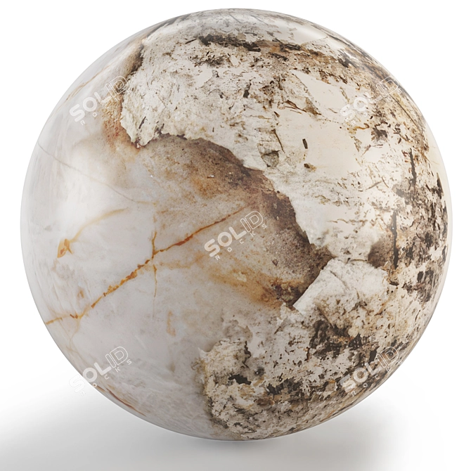 Marble 112 Collection - Alpe, Solo, Patagonia, Breccia 3D model image 6