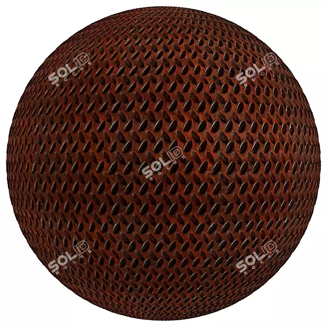  Metal Patterned Flooring Bundle | Seamless | 4K 3D model image 4