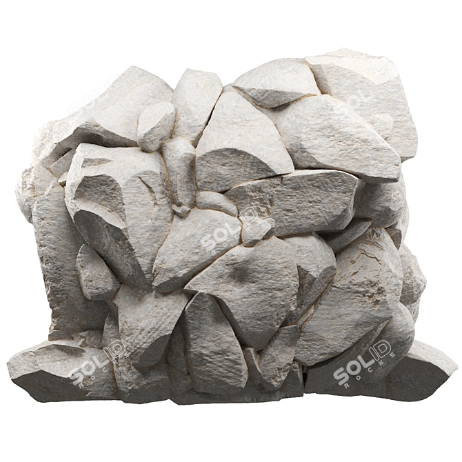 High Decor Stone Model DEVRO 3D model image 1