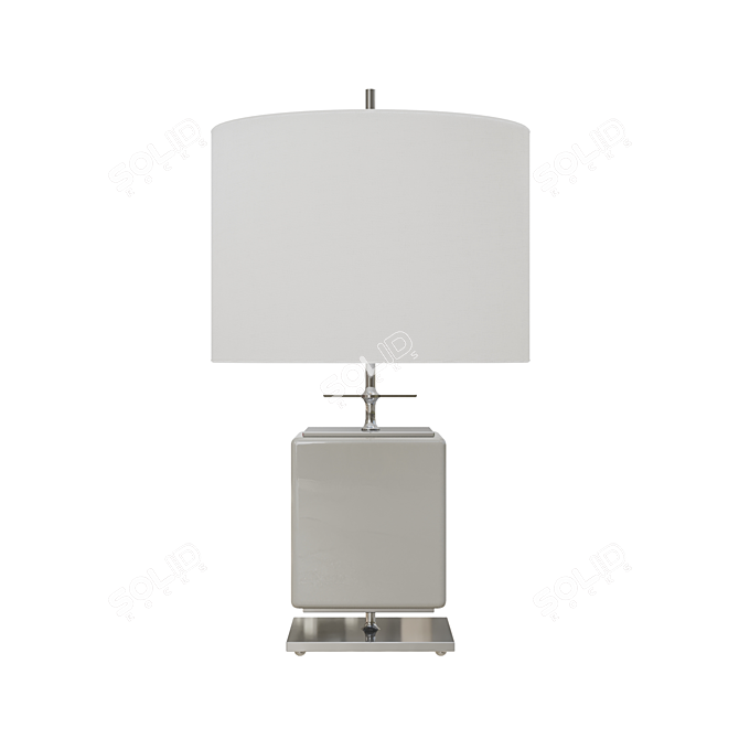 Elegant Beekman Table Lamp 3D model image 3