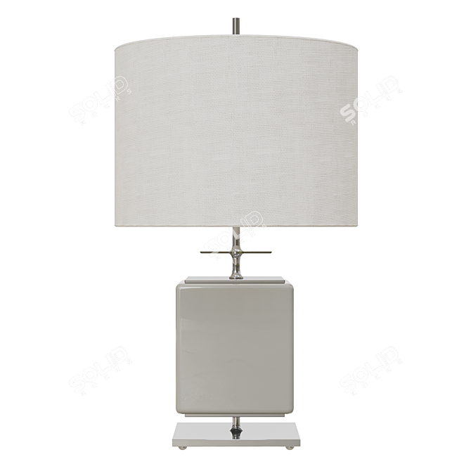 Elegant Beekman Table Lamp 3D model image 11