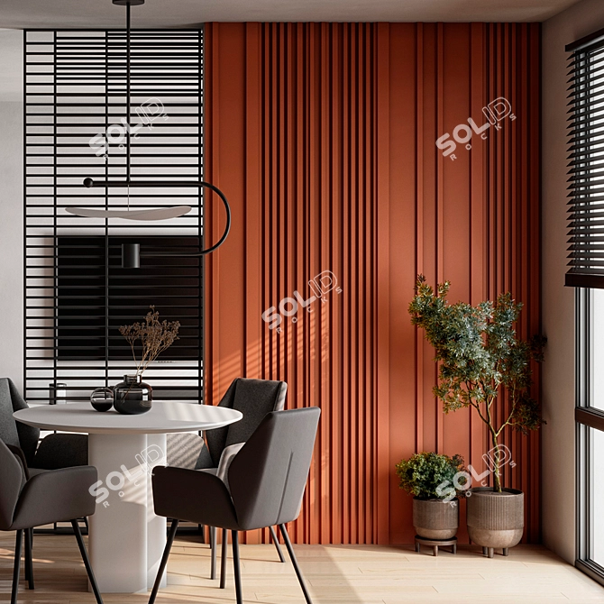 3D Panel Gypsum REGULAR Collection 3D model image 3