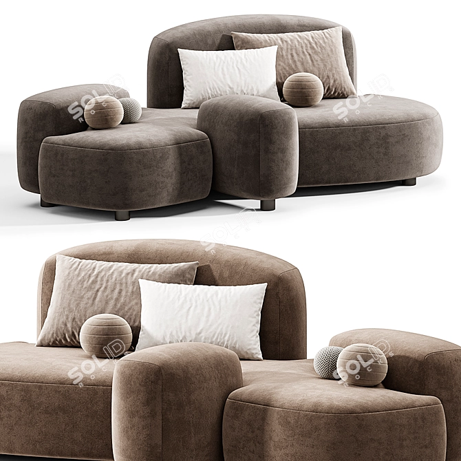 Modern Family Sofas: Mathieu Lehanneur 3D model image 6