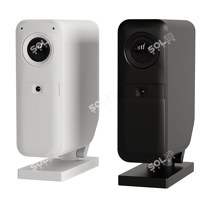 All-in-One Security Intercom System 3D model image 6