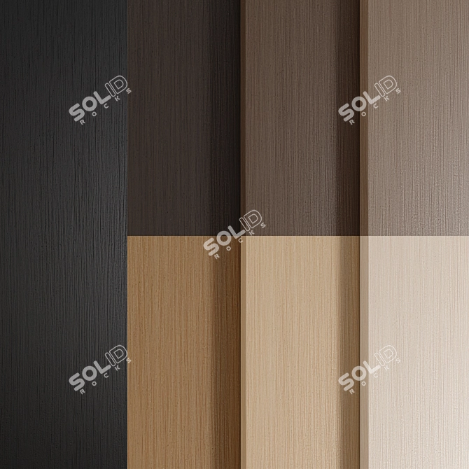  Beech Oak Seamless Wood Textures 3D model image 2