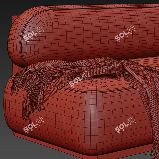 Modern Yoshida Sofa #015 3D model image 5