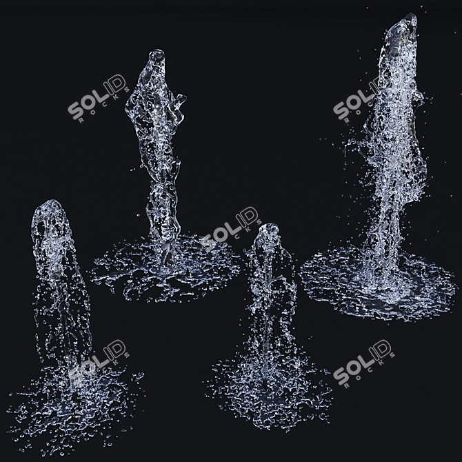 Interior Exterior Water Collection 3D model image 5